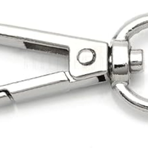 Cynthia Lynn "BAG BLING" Winter White and Silver Handbag Charm - Picture 9 of 9